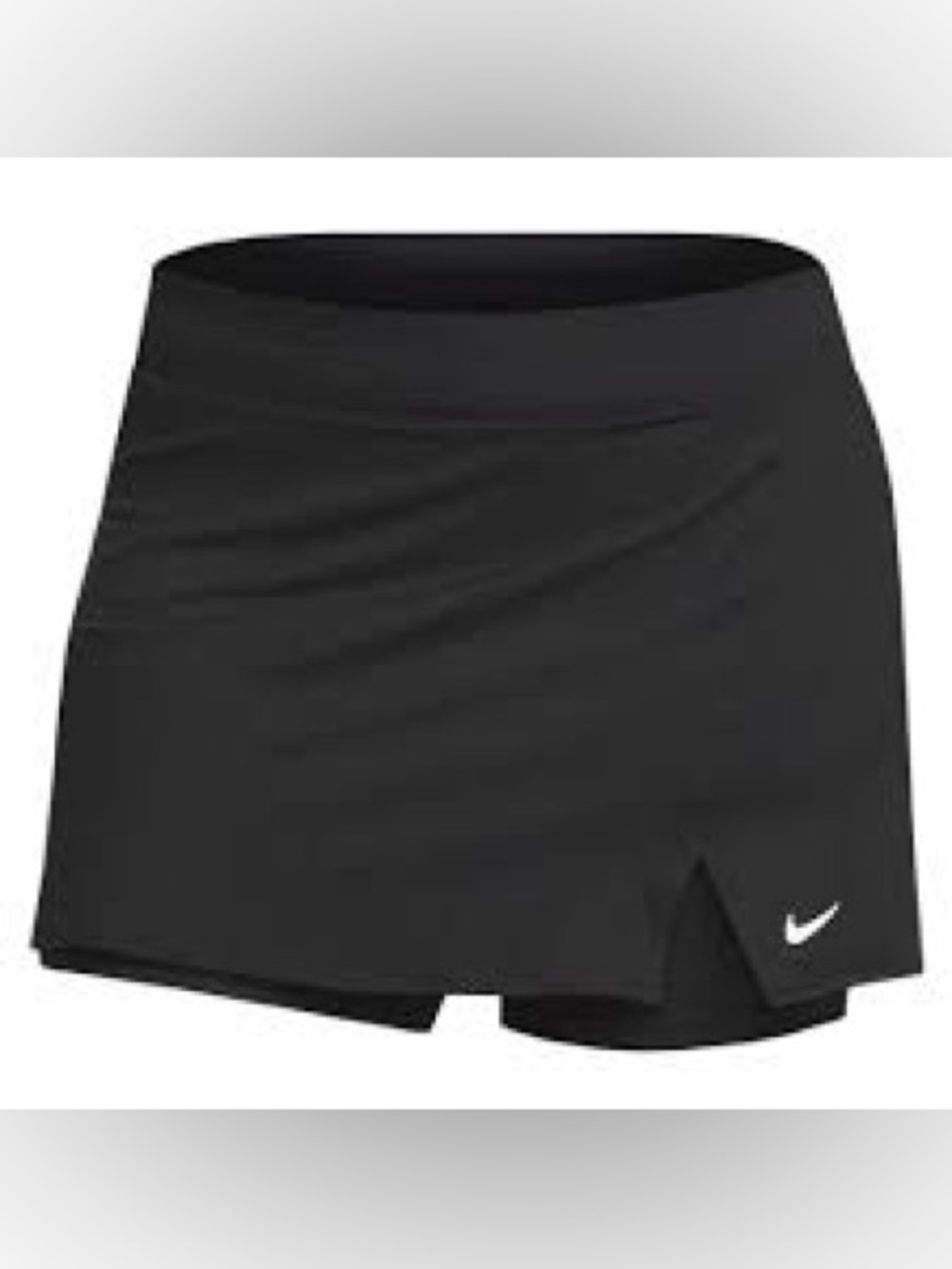 NikeCourt Dri-FIT black Victory activewear tennis golf skirt skort shorts medium